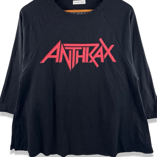 Anthrax 프린팅 롱슬리브3258