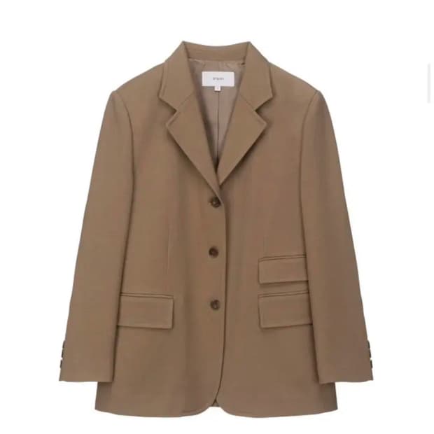 온앤온 미니멀 스티치 포인트 자켓