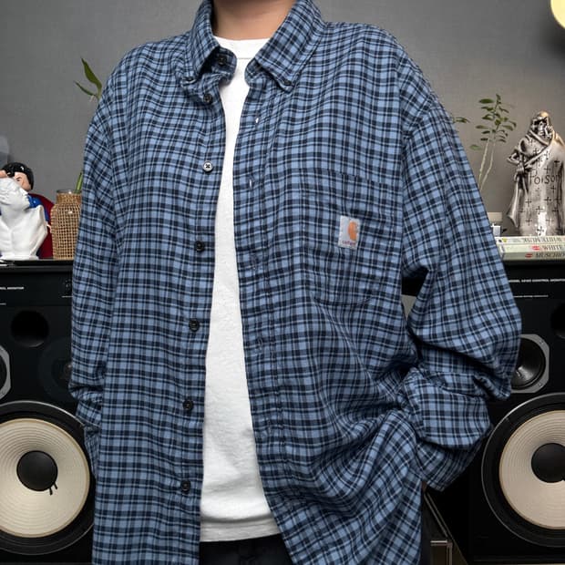 칼하트 체크셔츠