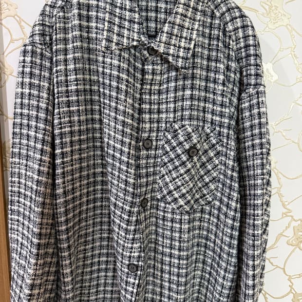 일꼬르소 트위드셔츠 