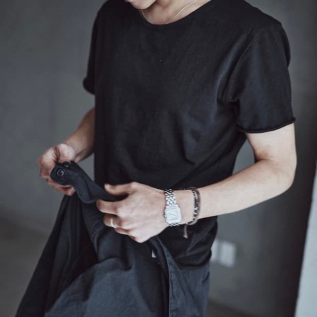 Textured Roll Half Sleeve black (3)