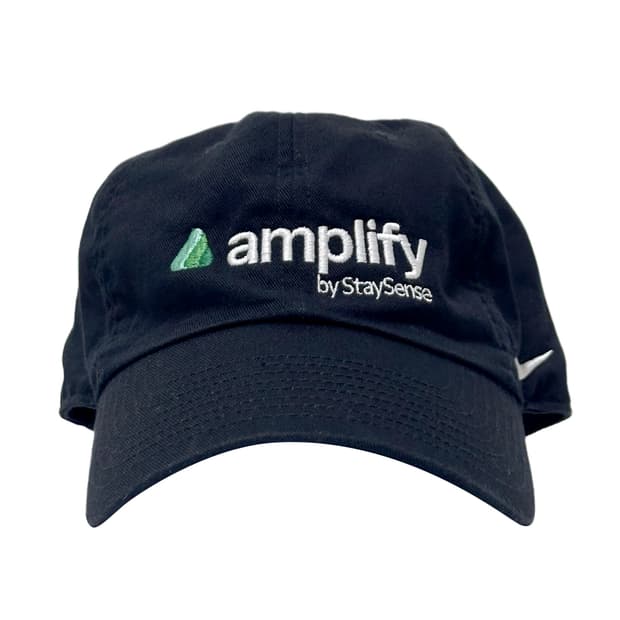 나이키 S1ZE 블랙 검정 볼캡 모자 ‘Amplify’