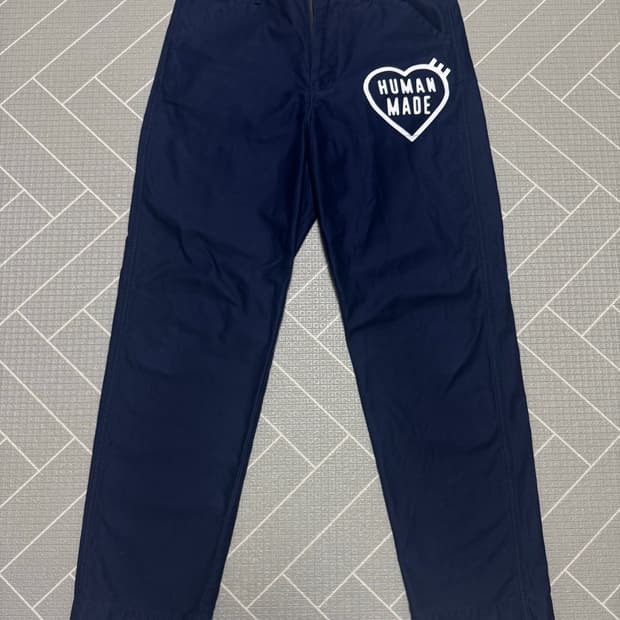 휴먼메이드 네이비 치노팬츠 m