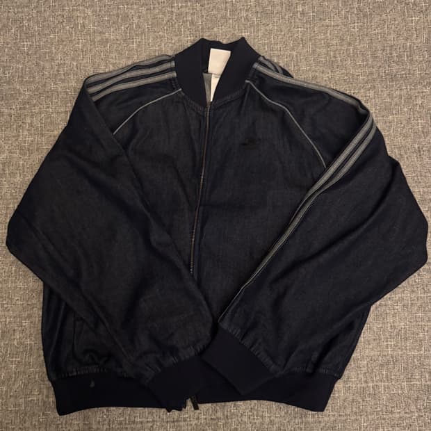 아디컬러 루즈핏 데님 재킷 SST