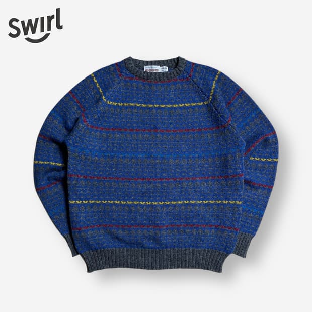 🌊80-90 McGregor wool knit