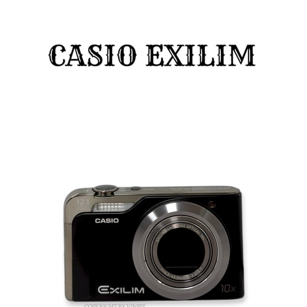 카시오 엑슬림 H10 (casio h10) 빈티지 디지털 카메라 디카