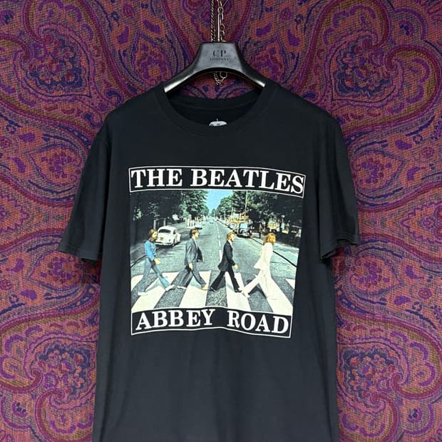 오피셜 비틀즈 Beatles  에비로드 락티셔츠