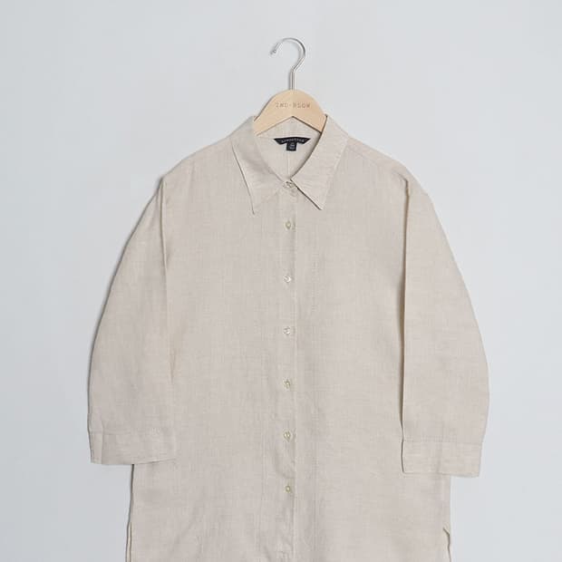 LANDS'END Loose-Fit Linen Shirts
