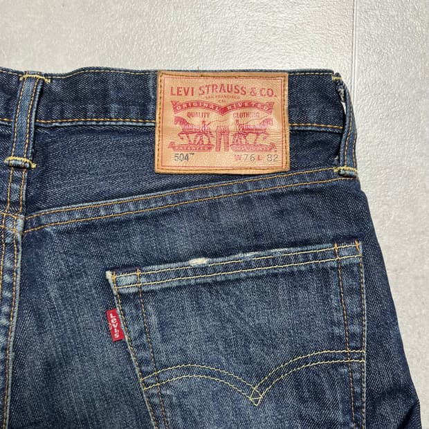 [30] 리바이스 504 데님 청바지 W76 L82