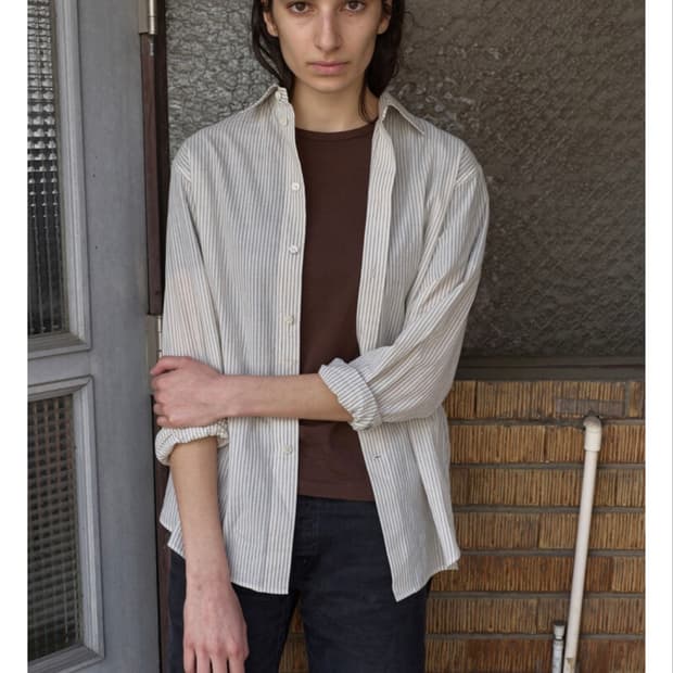 머듈 oversized shirts /stripe 0,1