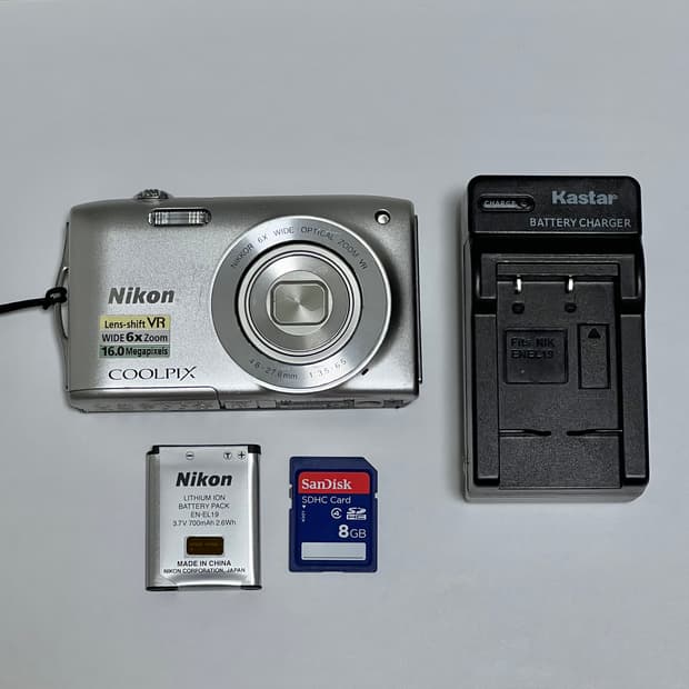 니콘 쿨픽스 s3300 디카 xd카드
