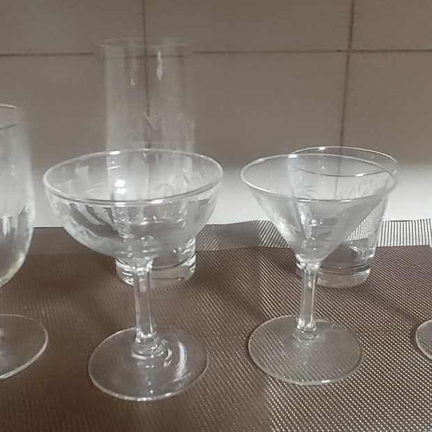 노리타케 사사키(Noritake Sasaki)  유리잔세트