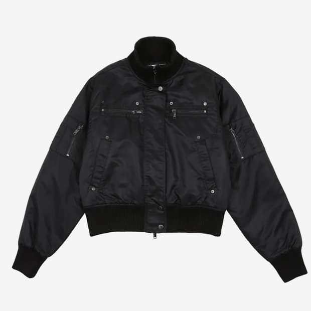 어니브 점퍼 MA-1 BOMBER JUMPER BLACK