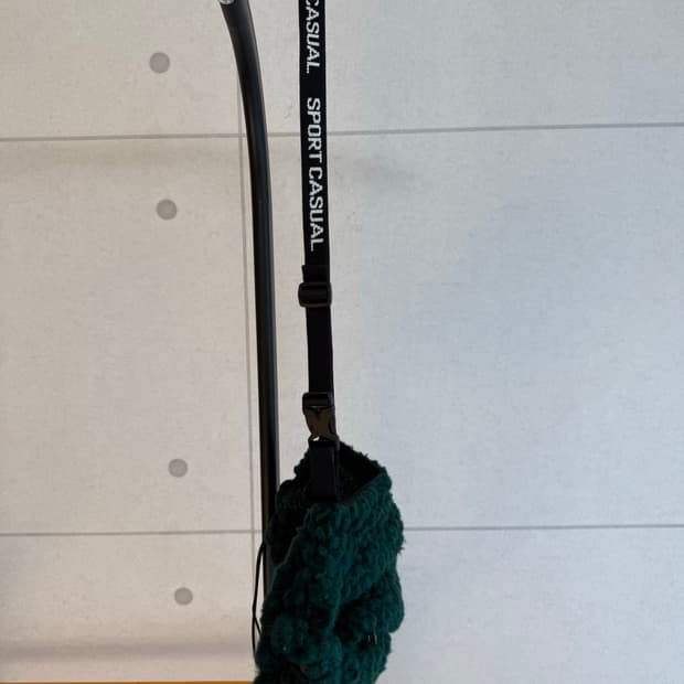 헤리티지플로스 울 플리스 워머 백 그린