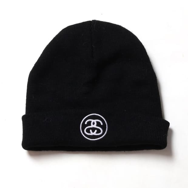 스투시 Stussy Logo Embroidered Beanie