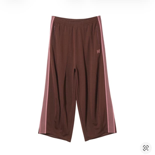 (S) 니들스 hd 트랙팬츠 브라운 핑크