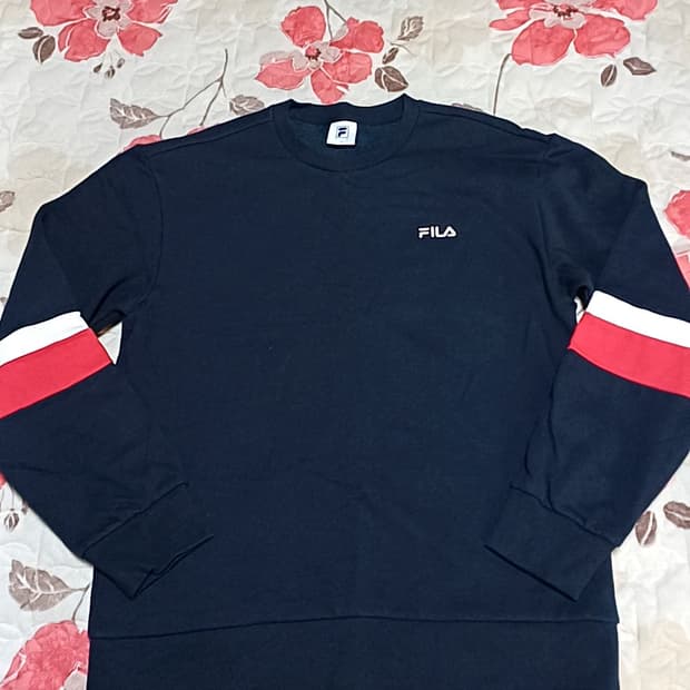 휠라 기모맨투맨 100 가슴55 기장70