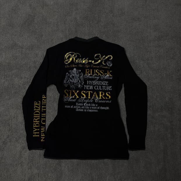 Vintage 00s vkei & punk mood longsleeve