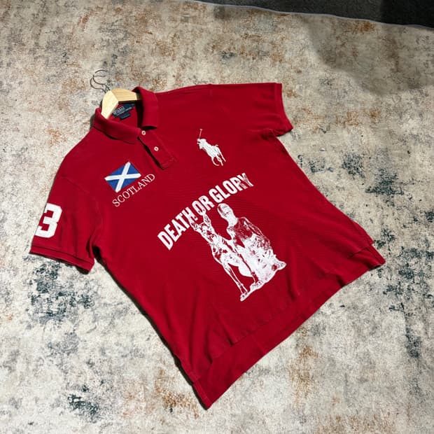 폴로 빅포니 스코틀랜드 커스텀 카라반팔티