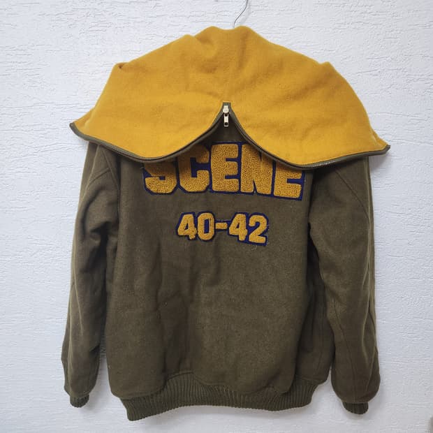 미국 빈티지 Scene 바시티 자켓