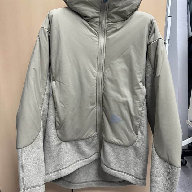 앤드원더 플리스 후디 자켓 (and wander)