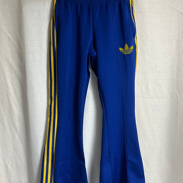 아디다스 플레어핏 부츠컷 트랙팬츠 S