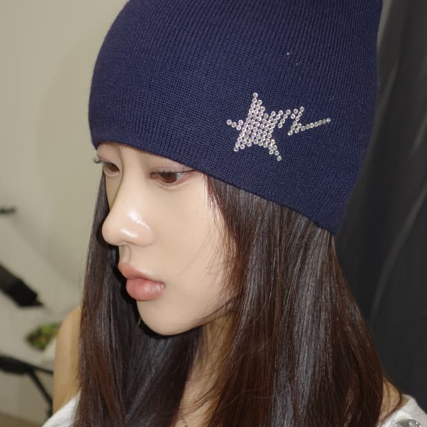 2006 F/W 베이프 스타 스와로브스키 비니