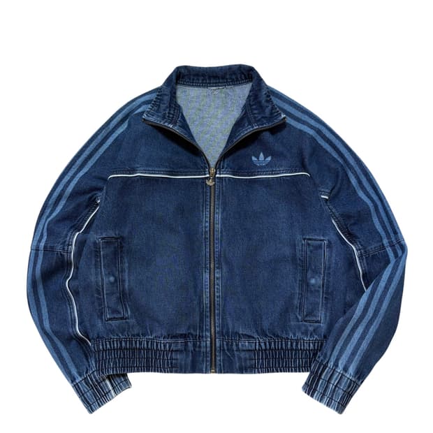 아디다스 데님 집업