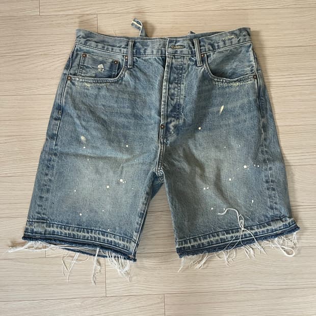 비헤비어 데님 쇼츠 3사이즈
