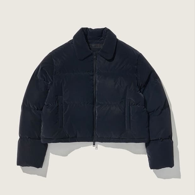 플랙 크롭 패딩