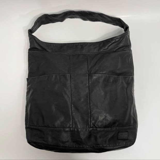 요시다 포터 소가죽 토트백