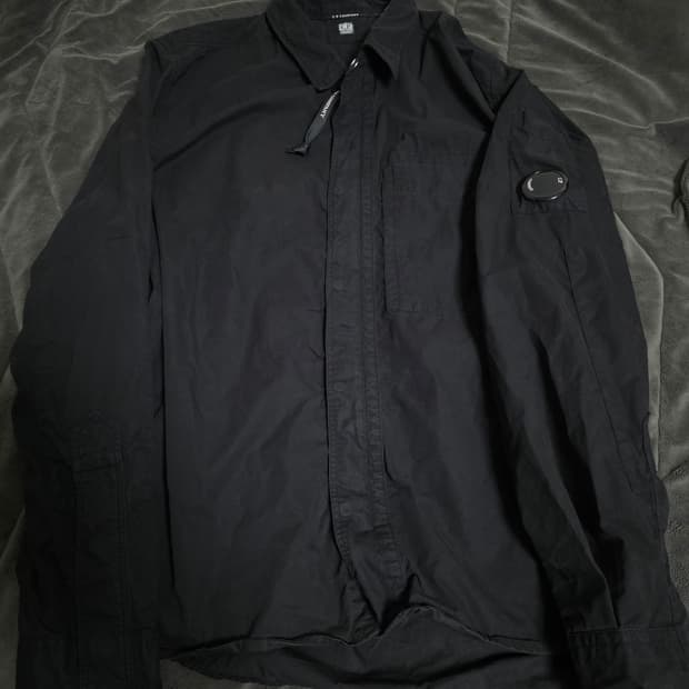 Cp컴퍼니 개버딘 유틸리티 셔츠 L