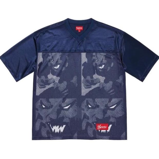(M)슈프림 23SS Ronin Football Jersey ko