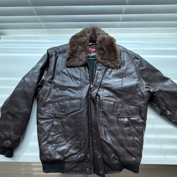 빈티지 가죽자켓(페이크레더)