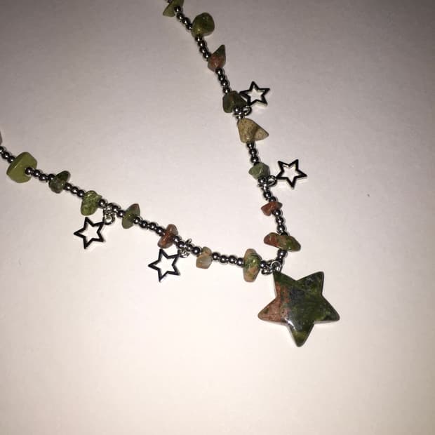 star stone necklace