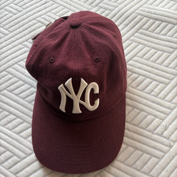 노앙버건디볼캡