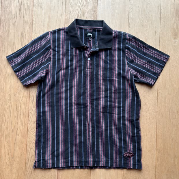 Stussy 폴로 반팔 셔츠