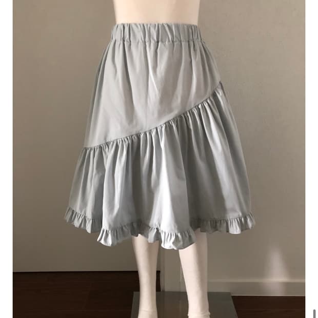 루인 플레어 미디 스커트 (새상품