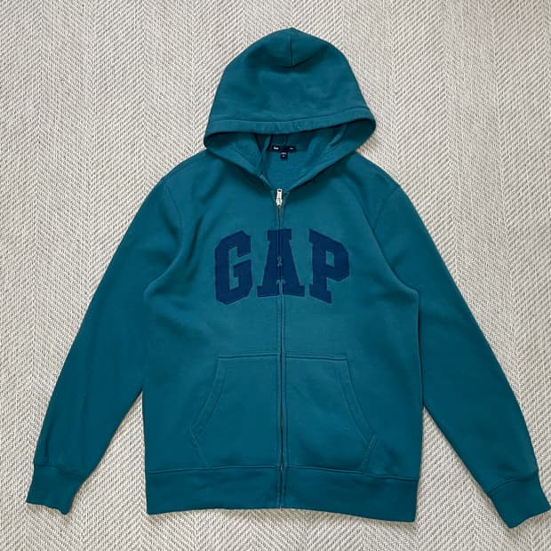 Gap 빈티지 갭 로고 후드 집업 