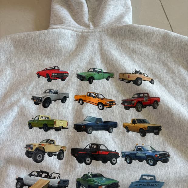 스투시 픽업 후드집업 M