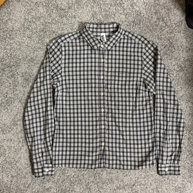 MHL 체크 셔츠
