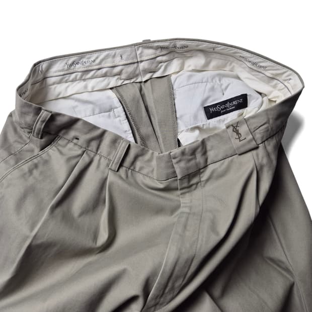 [34] 입생로랑 투턱 치노팬츠