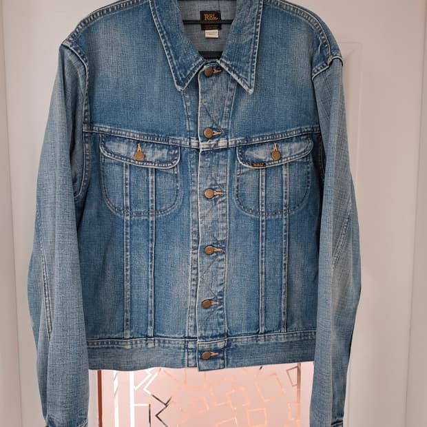 L RRL 더블알엘 lot271 리랜드 데님 자켓 청자켓