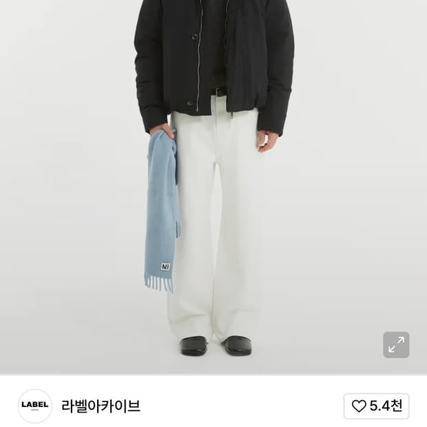 라벨아카이브 Lenn puffer jacket black