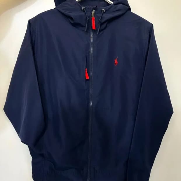 폴로 qr코드 바람막이 m