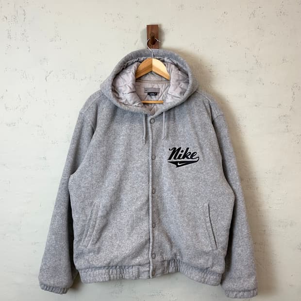 나이키 00s 올드스쿨 빅 스우시 후리스 자켓