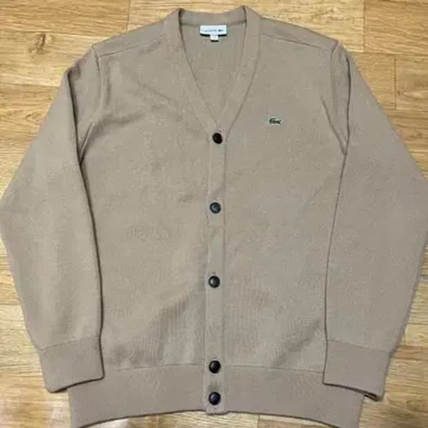라코스테 방모 가디건 베이지 5사이즈