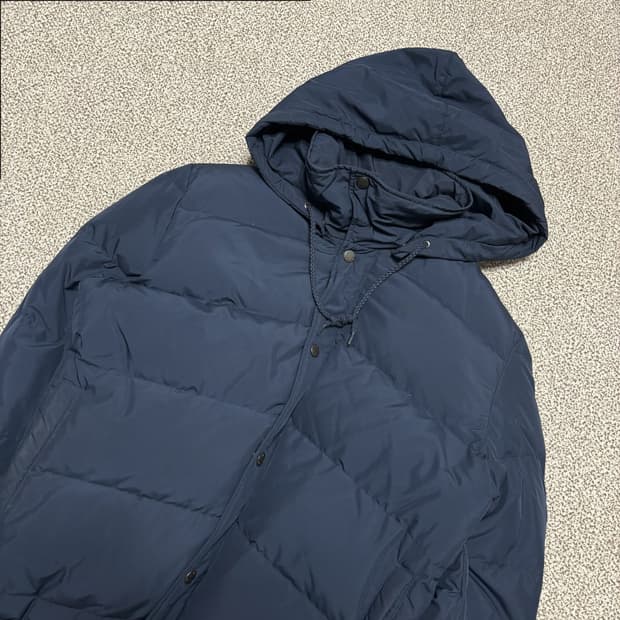 [택포] Unisex's A.P.C 아페세 네이비 구스다운 패딩 [A]