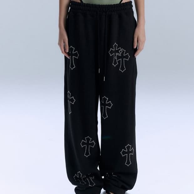 락케이크 큐빅 조거 팬츠