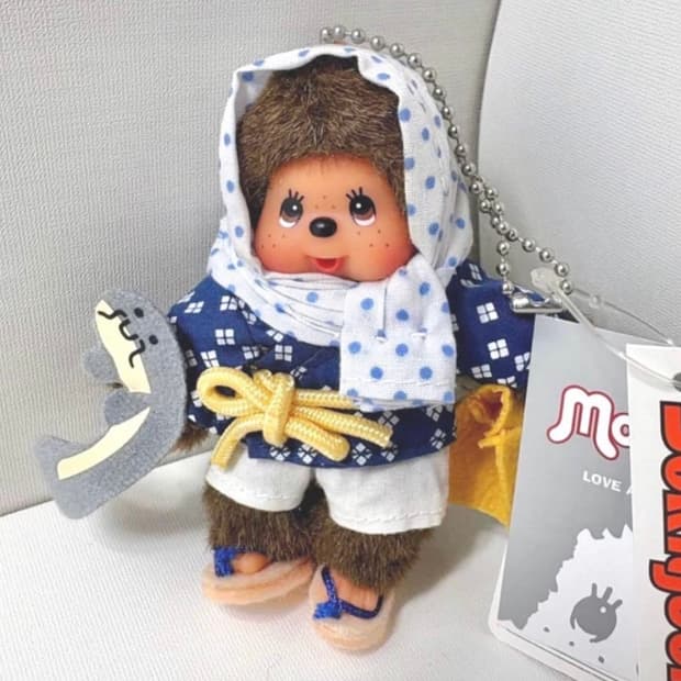 고전 몬치치 미니 물고기 키링